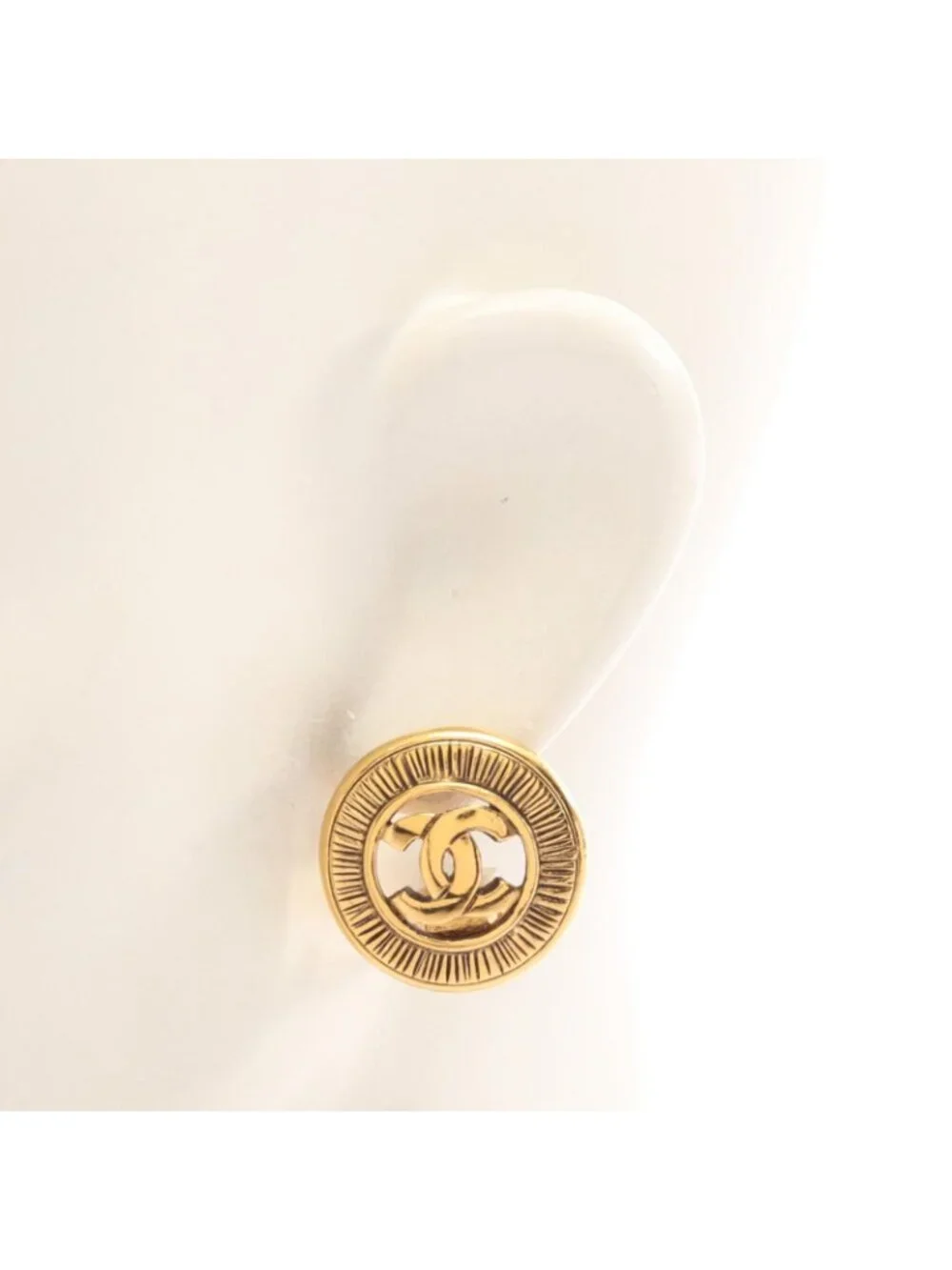 Chanel Earrings CC Logo